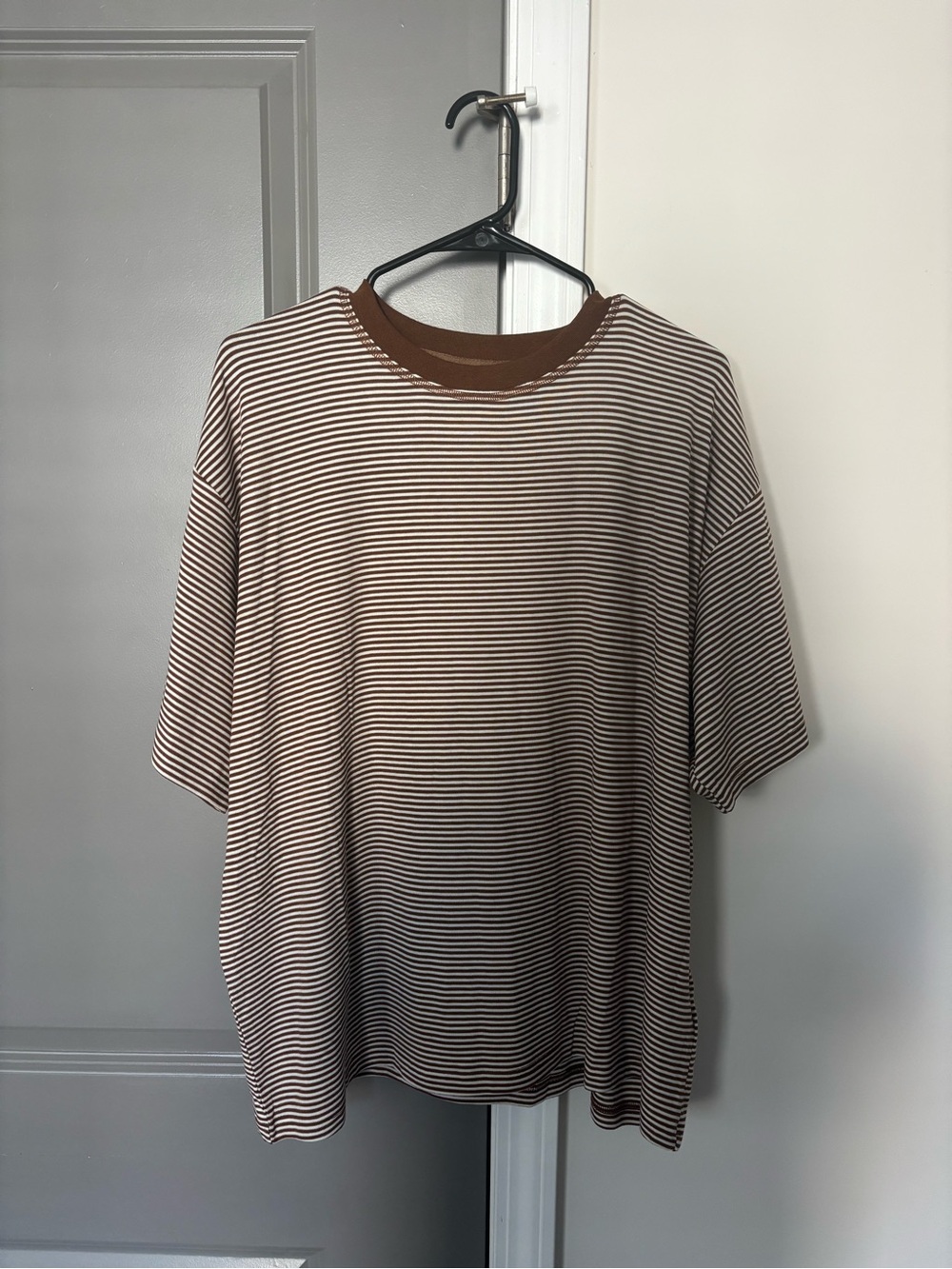 NWOT Things Between Striped Oversized T-Shirt